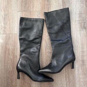 Steve Madden Black knee high boots